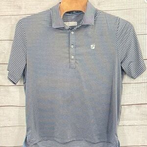 Polo by Ralph Lauren Striped Polo Shirt - Black and White